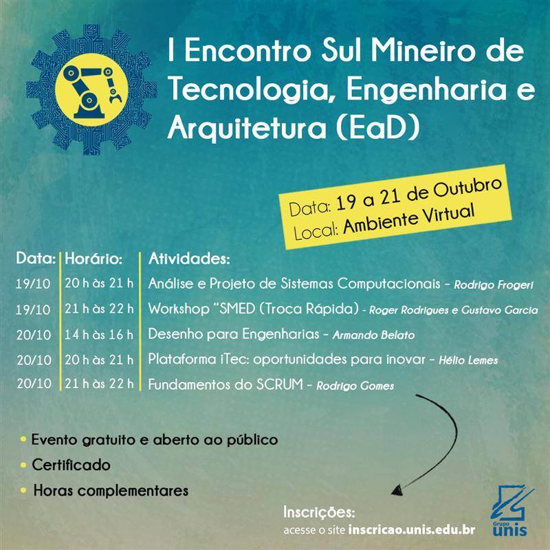 I Encontro Sul Mineiro de Tecnologia